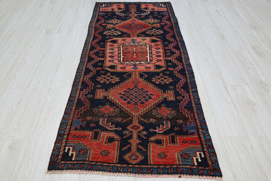 blue Medium rug 2' 10" x 7' 3"