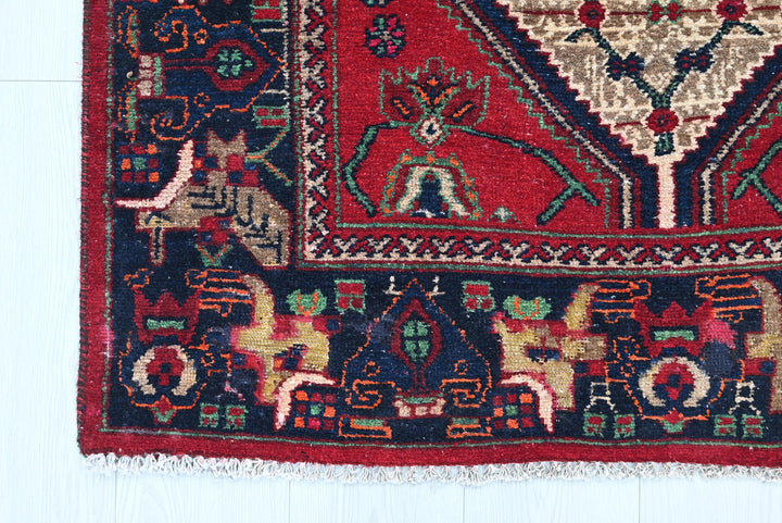 brown Runner rug 3' 3" x 9' 8"