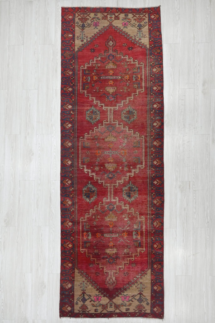 red Runner rug 3' 2" x 10' 0"