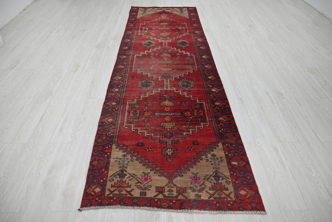 red Runner rug 3' 2" x 10' 0"