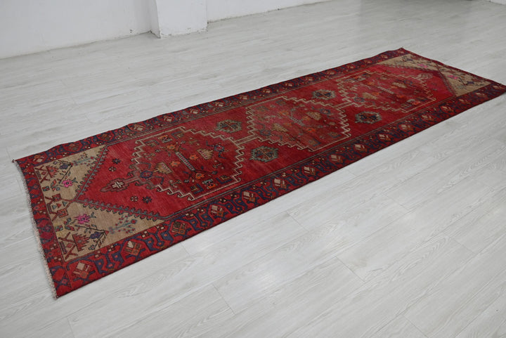 red Runner rug 3' 2" x 10' 0"