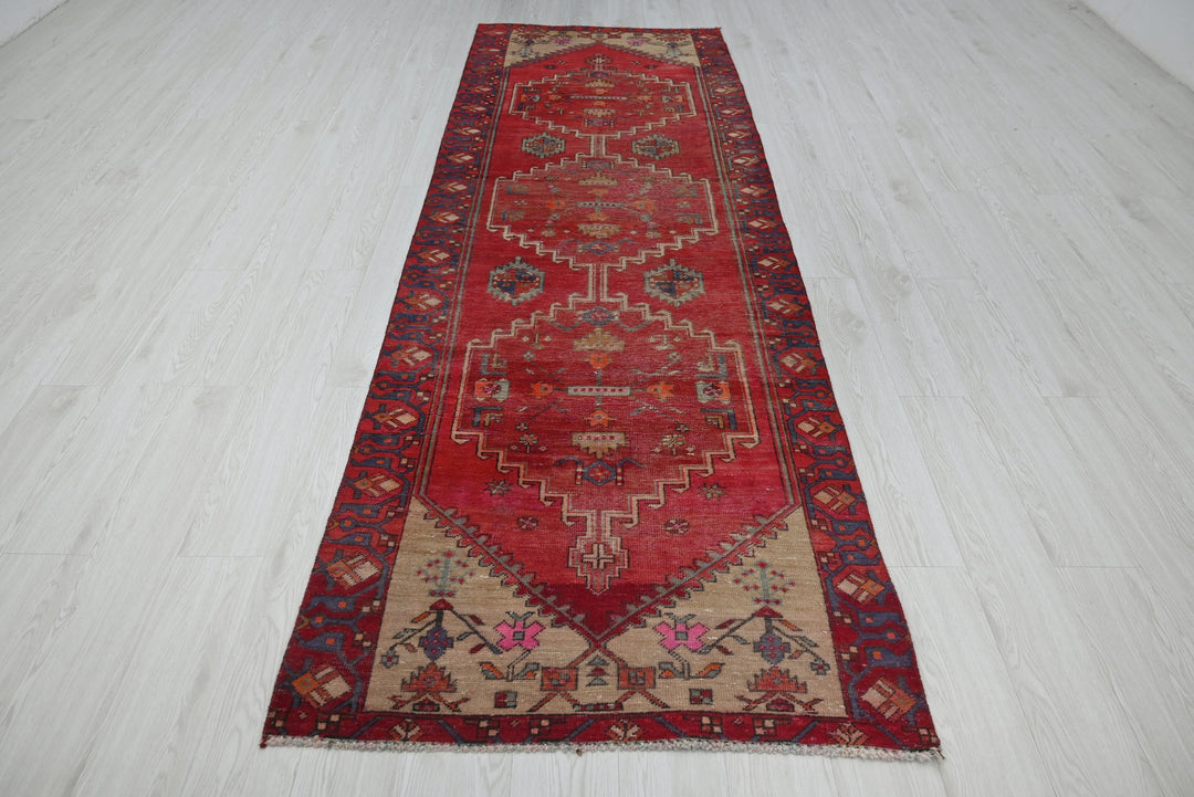 red Runner rug 3' 2" x 10' 0"