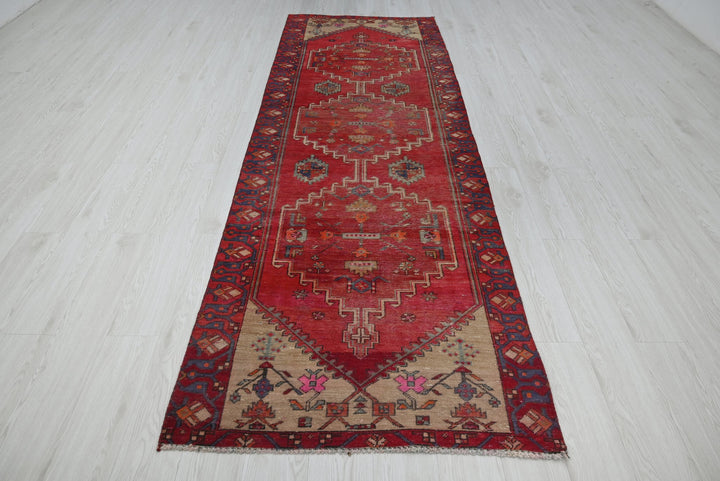red Runner rug 3' 2" x 10' 0"