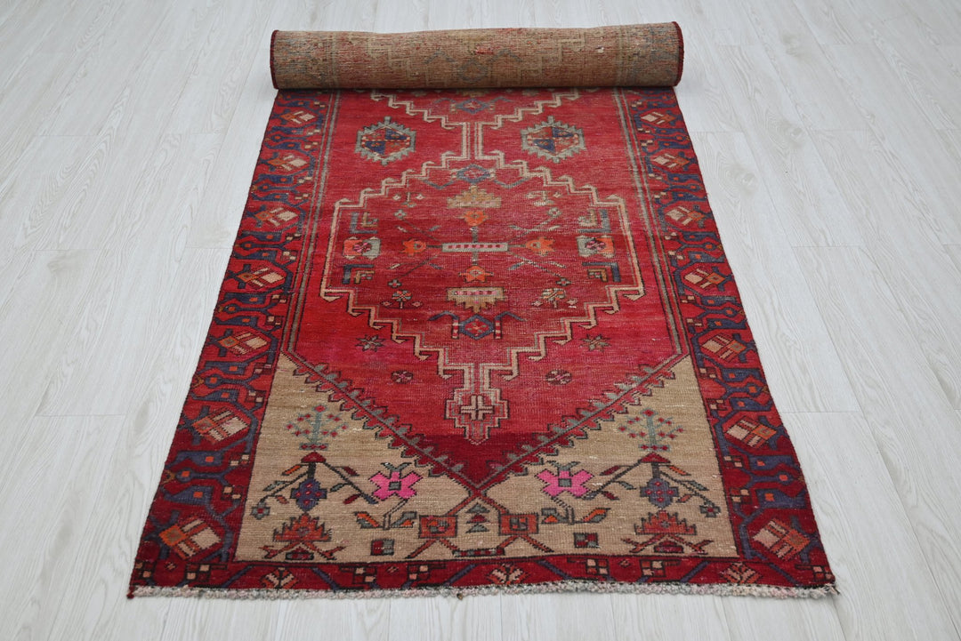 red Runner rug 3' 2" x 10' 0"
