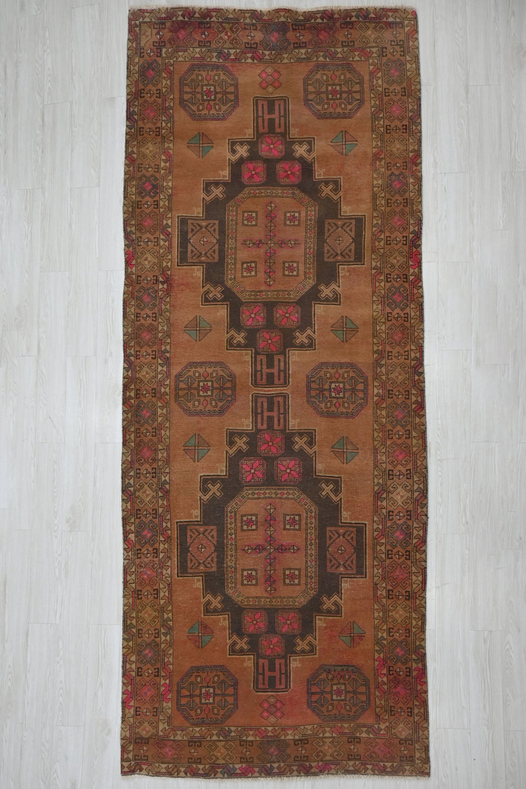 brown Oversized rug 4' 10" x 12' 4"