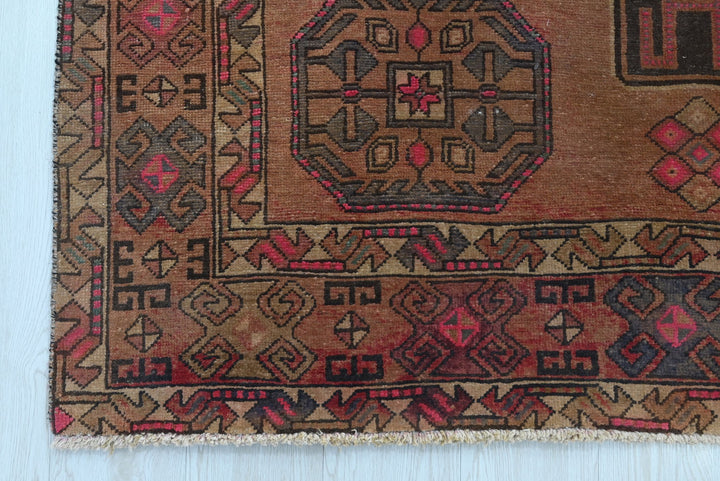 brown Oversized rug 4' 10" x 12' 4"