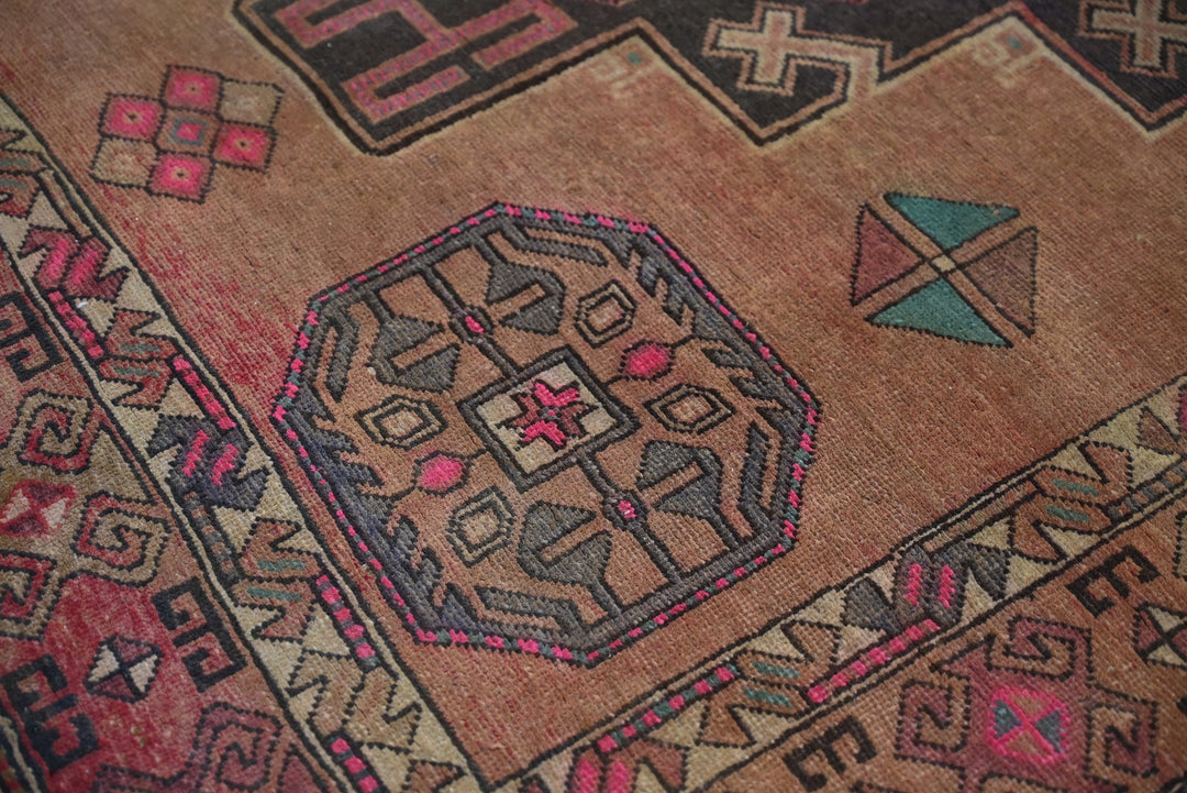 brown Oversized rug 4' 10" x 12' 4"