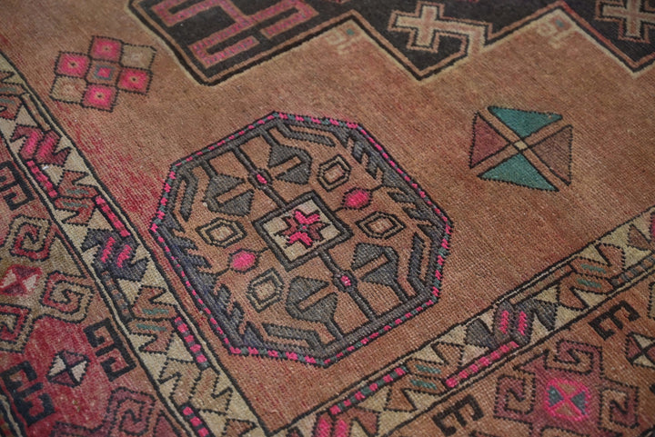 brown Oversized rug 4' 10" x 12' 4"