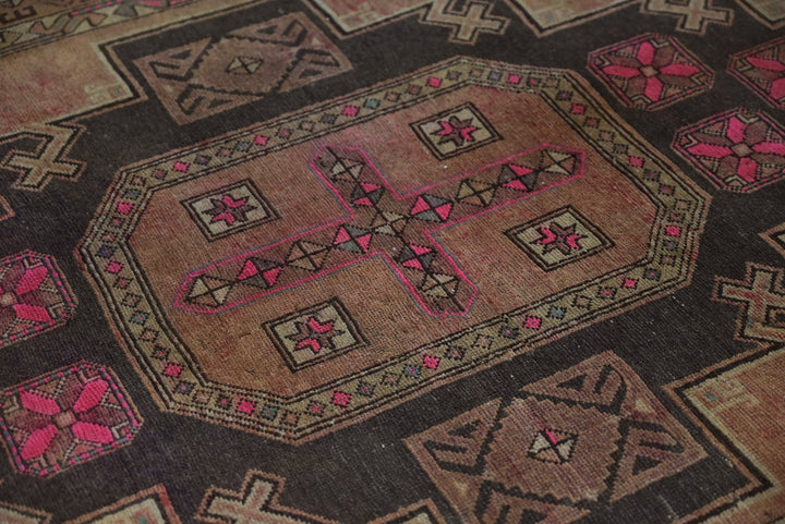brown Oversized rug 4' 10" x 12' 4"