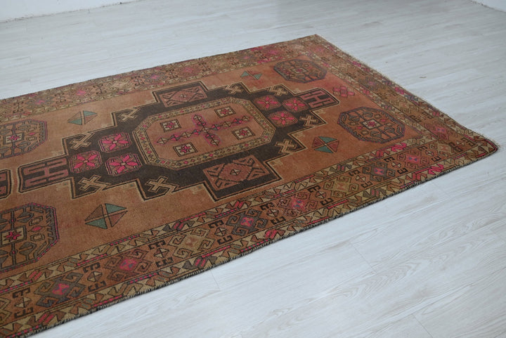 brown Oversized rug 4' 10" x 12' 4"