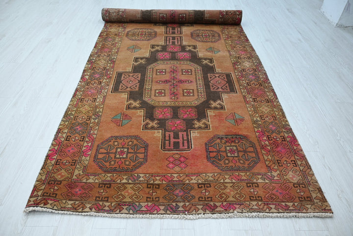 brown Oversized rug 4' 10" x 12' 4"