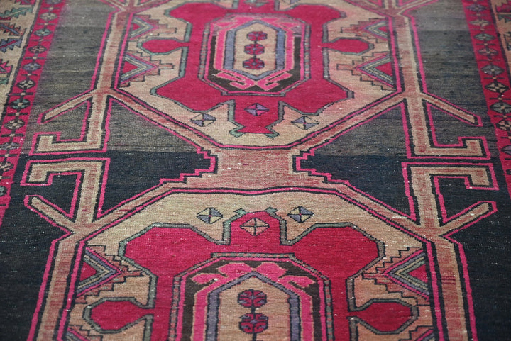 black Runner rug 4' 5" x 10' 3"