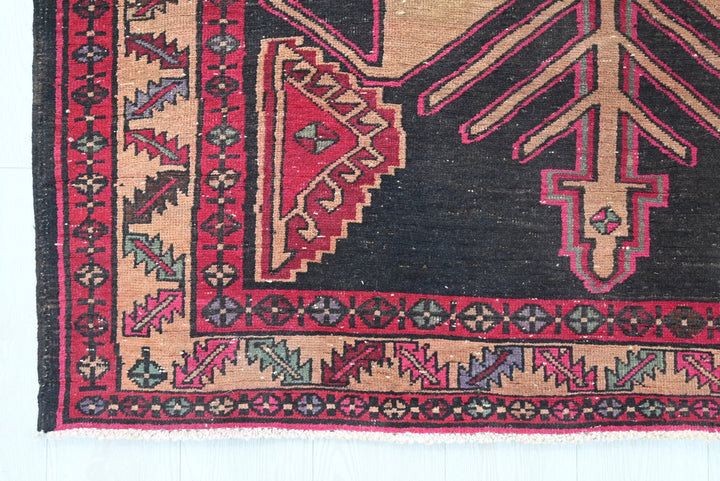 black Runner rug 4' 5" x 10' 3"