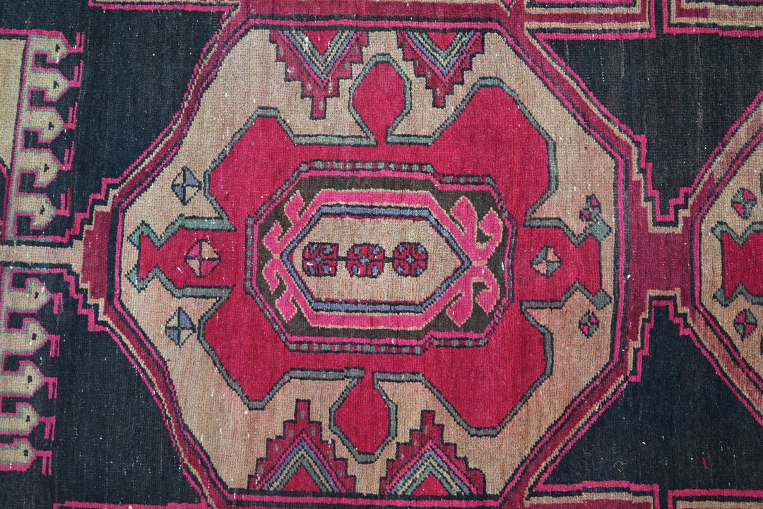 black Runner rug 4' 5" x 10' 3"