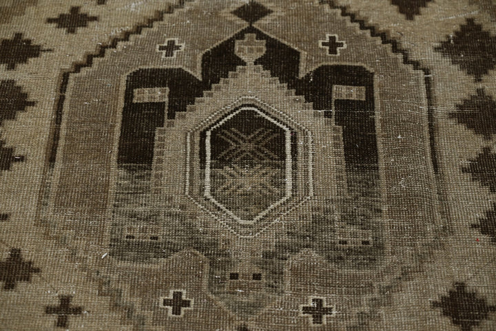 brown Runner rug 4' 0" x 13' 1"