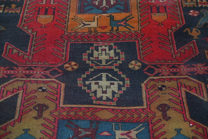 black Runner rug 4' 5" x 10' 1"