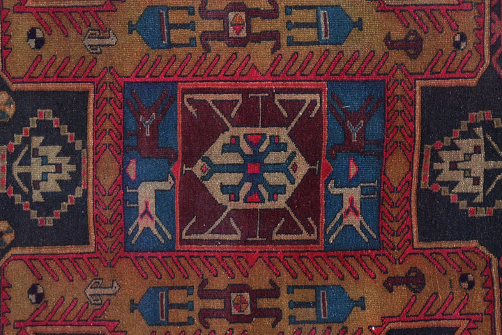 black Runner rug 4' 5" x 10' 1"