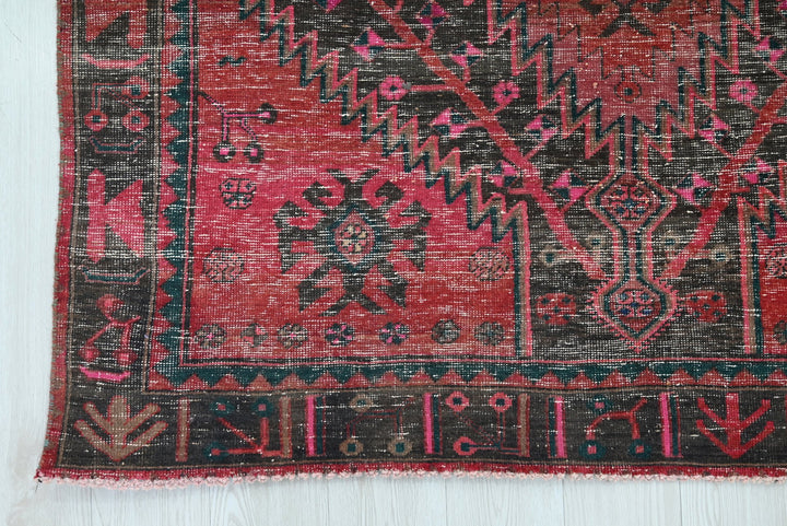 brown Oversized rug 5' 0" x 12' 1"
