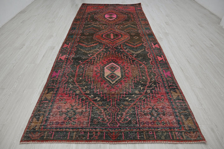 brown Oversized rug 5' 0" x 12' 1"
