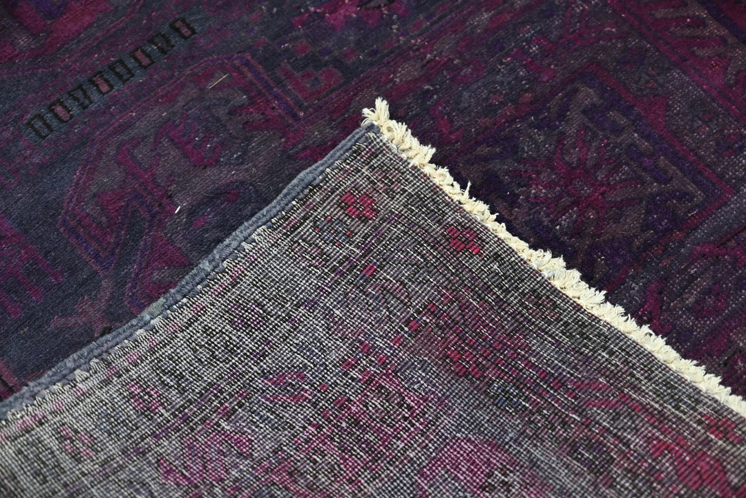purple Runner rug 4' 1" x 9' 6"