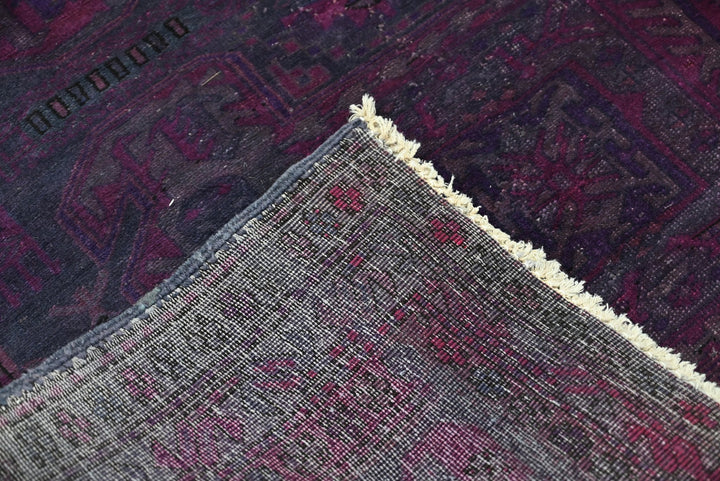 purple Runner rug 4' 1" x 9' 6"