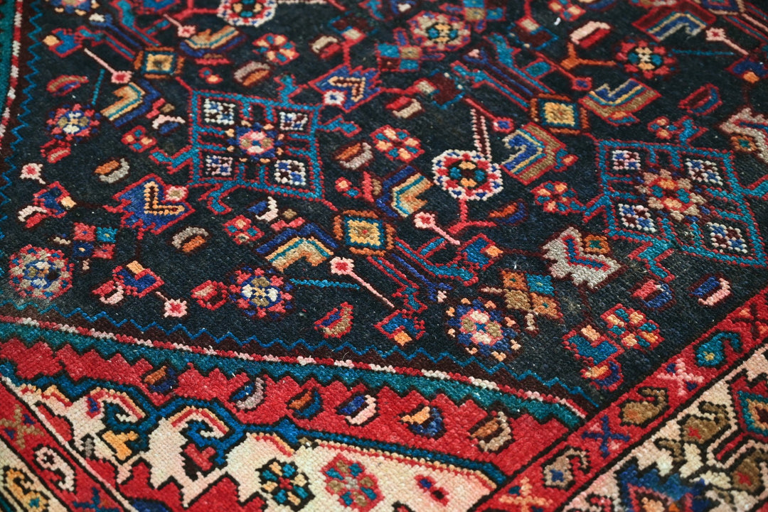 black Runner rug 3' 11" x 15' 11"