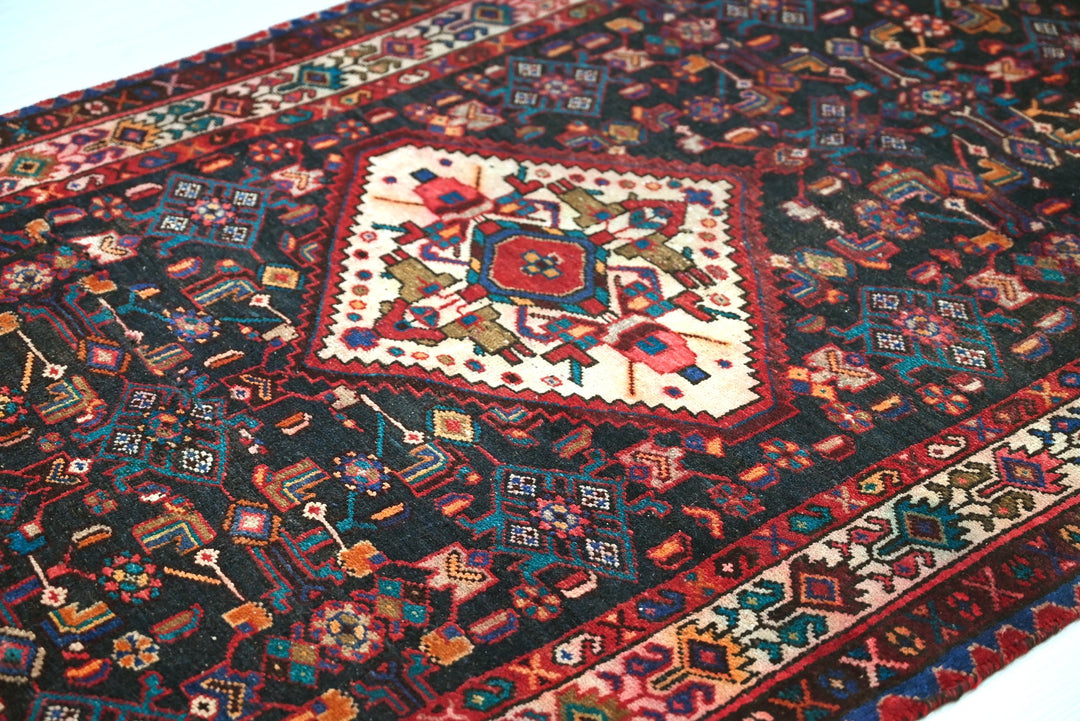 black Runner rug 3' 11" x 15' 11"