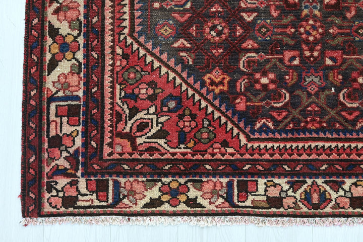 black Runner rug 4' 4" x 10' 6"