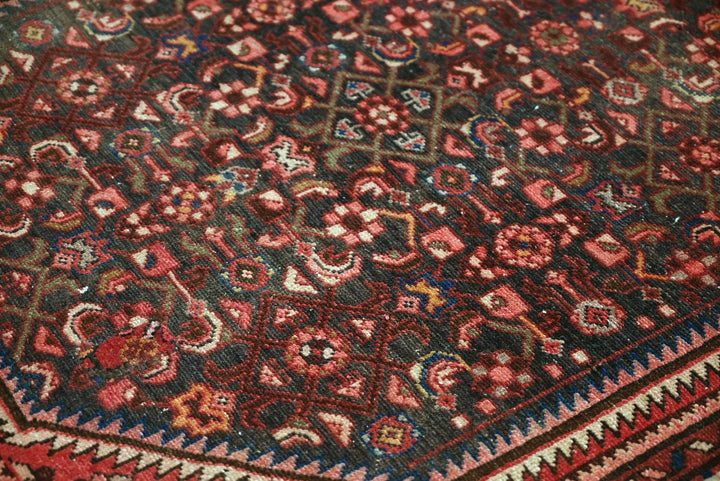 black Runner rug 4' 4" x 10' 6"