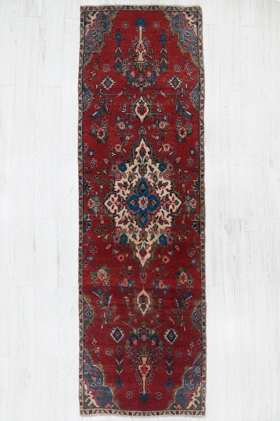 red Runner rug 2' 8" x 9' 0"