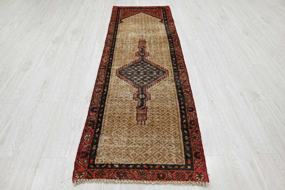 brown Runner rug 2' 5" x 8' 0"
