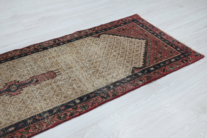 brown Runner rug 2' 5" x 8' 0"