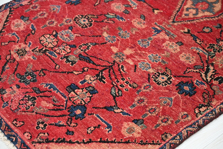 red Runner rug 2' 6" x 8' 10"