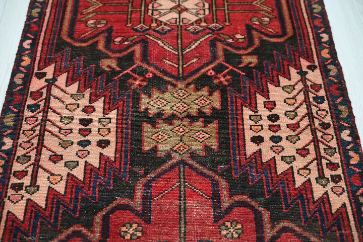 black Runner rug 2' 5" x 8' 9"