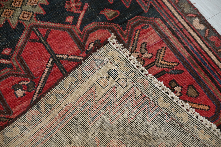 black Runner rug 2' 5" x 8' 9"