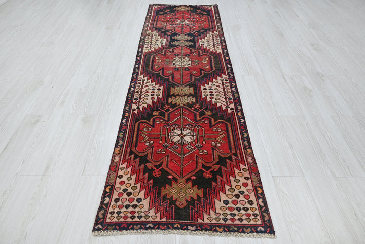 black Runner rug 2' 5" x 8' 9"