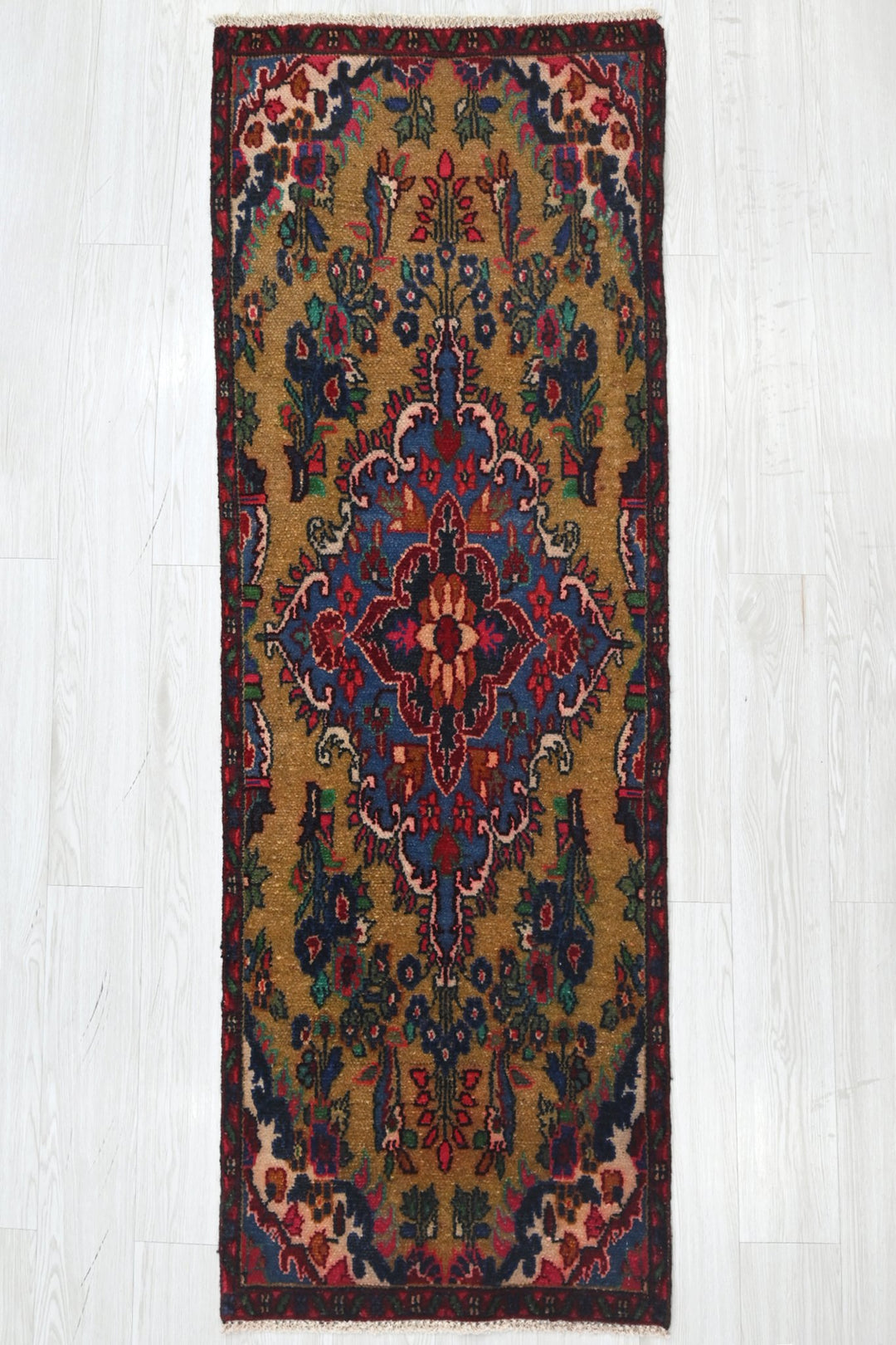 brown Runner rug 2' 4" x 5' 11"