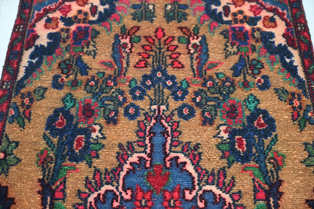 brown Runner rug 2' 4" x 5' 11"