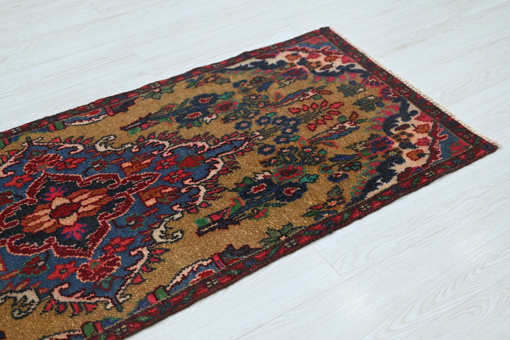 brown Runner rug 2' 4" x 5' 11"