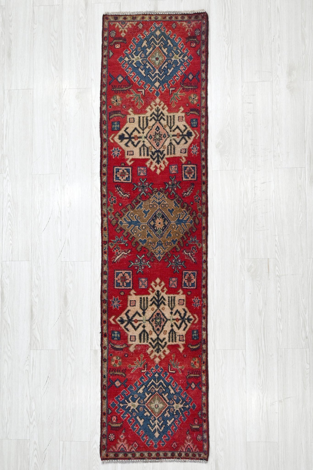 red Runner rug 1' 9" x 7' 7"