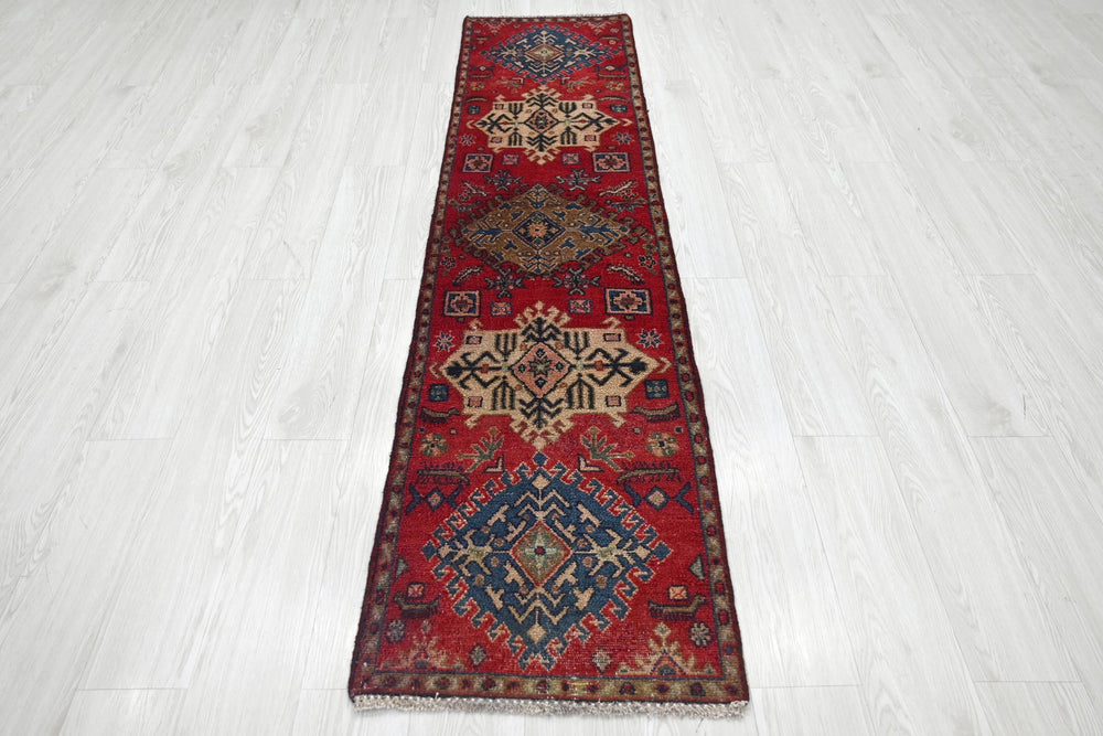 red Runner rug 1' 9" x 7' 7"