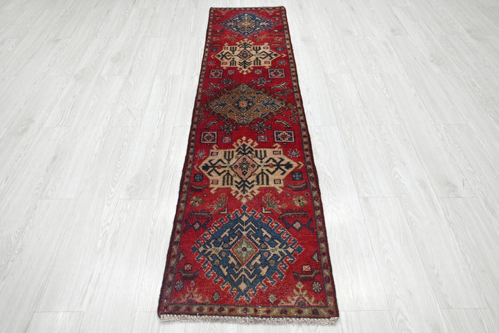 red Runner rug 1' 9" x 7' 7"