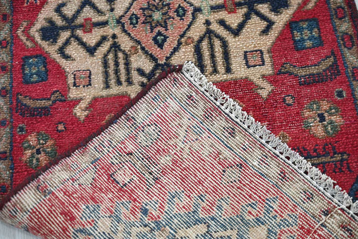 red Runner rug 1' 9" x 7' 7"