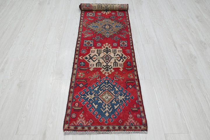 red Runner rug 1' 9" x 7' 7"