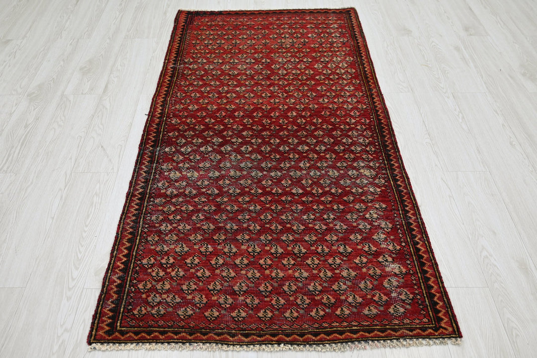 red Accent rug 2' 11" x 5' 11"