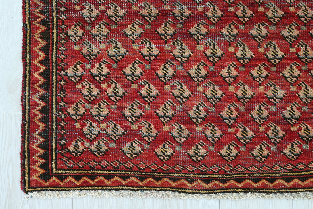 red Accent rug 2' 11" x 5' 11"