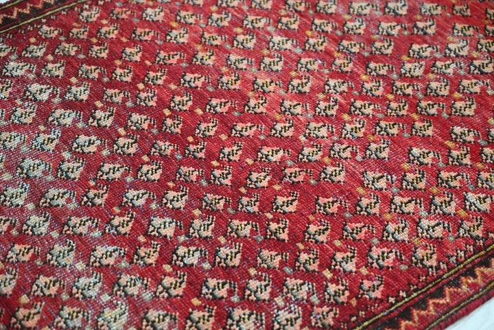 red Accent rug 2' 11" x 5' 11"