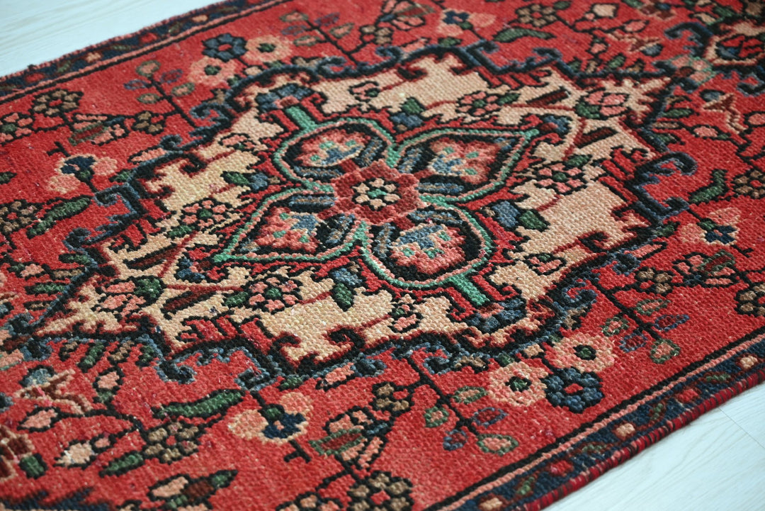 red Runner rug 2' 6" x 9' 0"