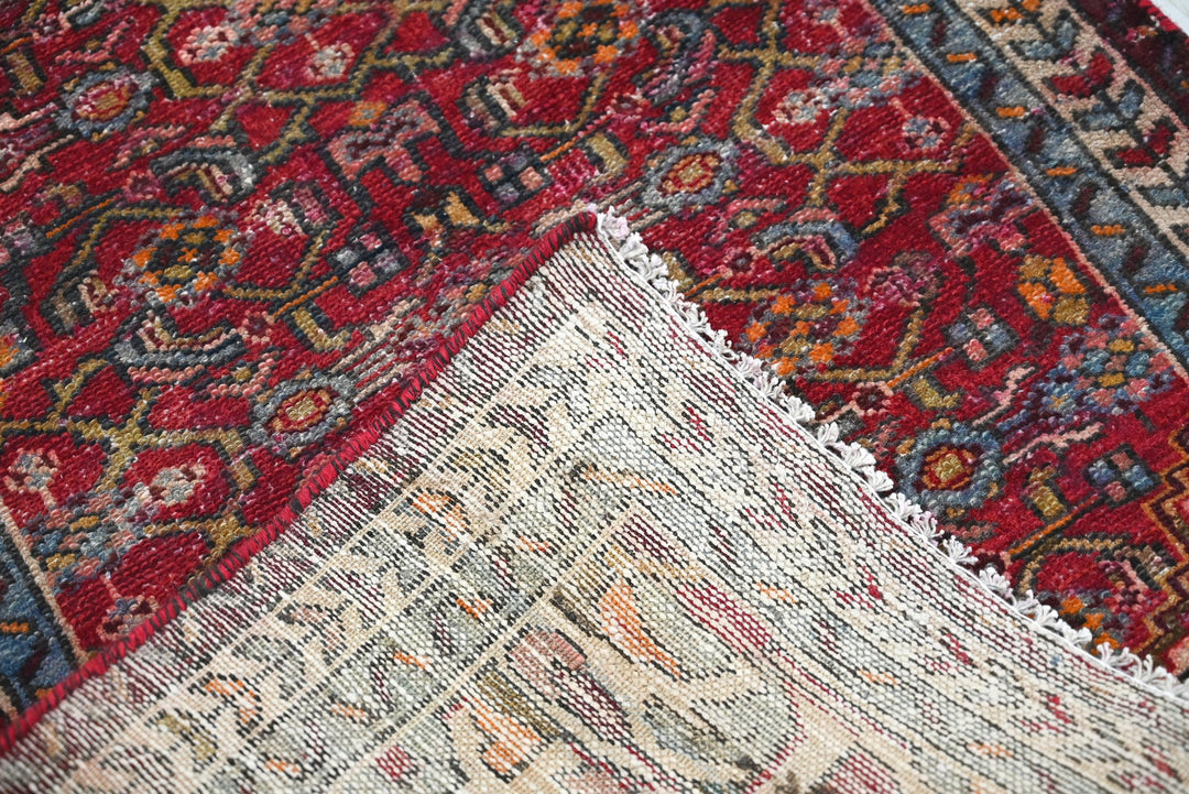 red Runner rug 2' 4" x 5' 7"