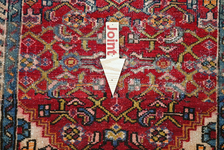red Runner rug 2' 4" x 5' 7"